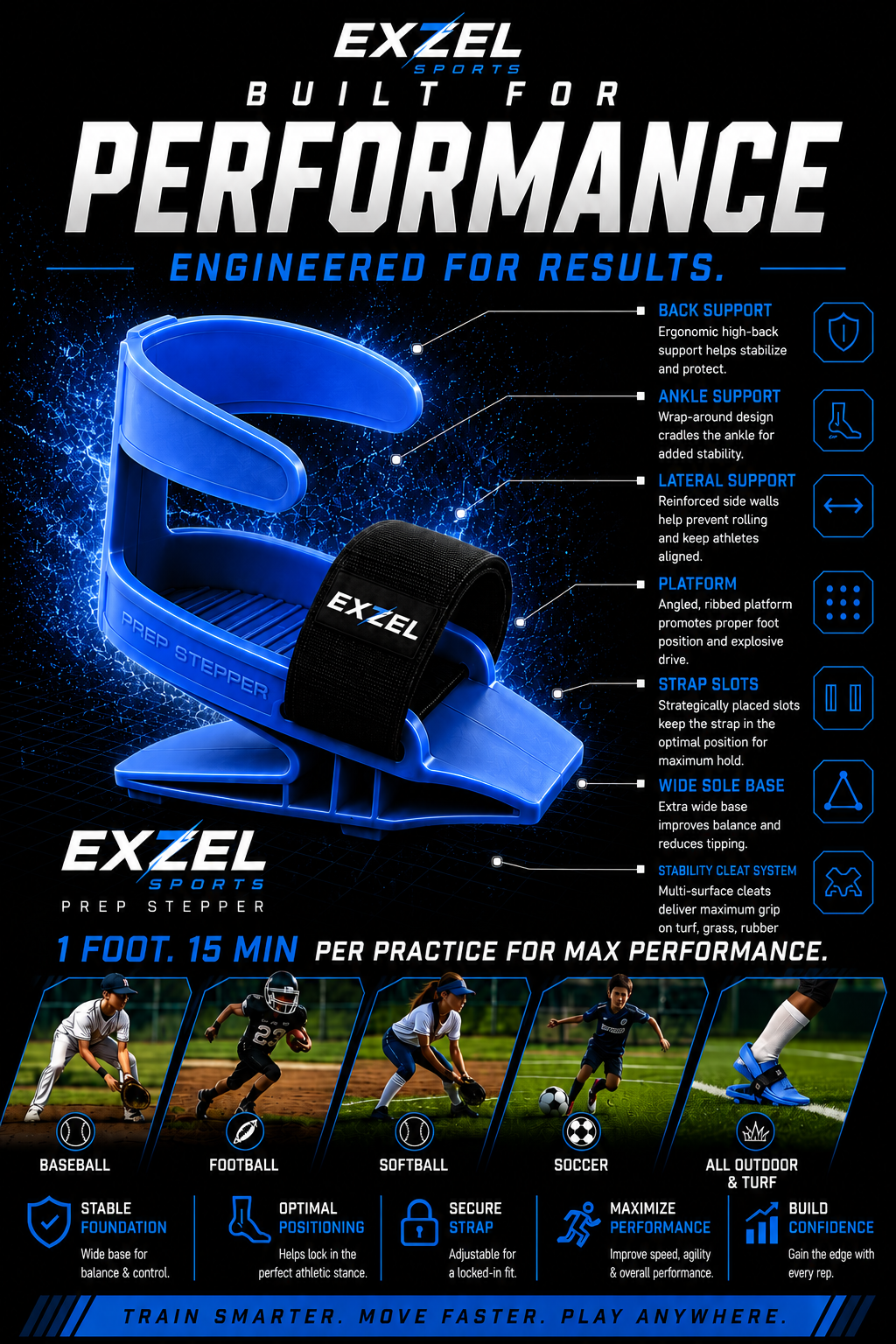 PREP STEPPER - Youth Footwork Trainer