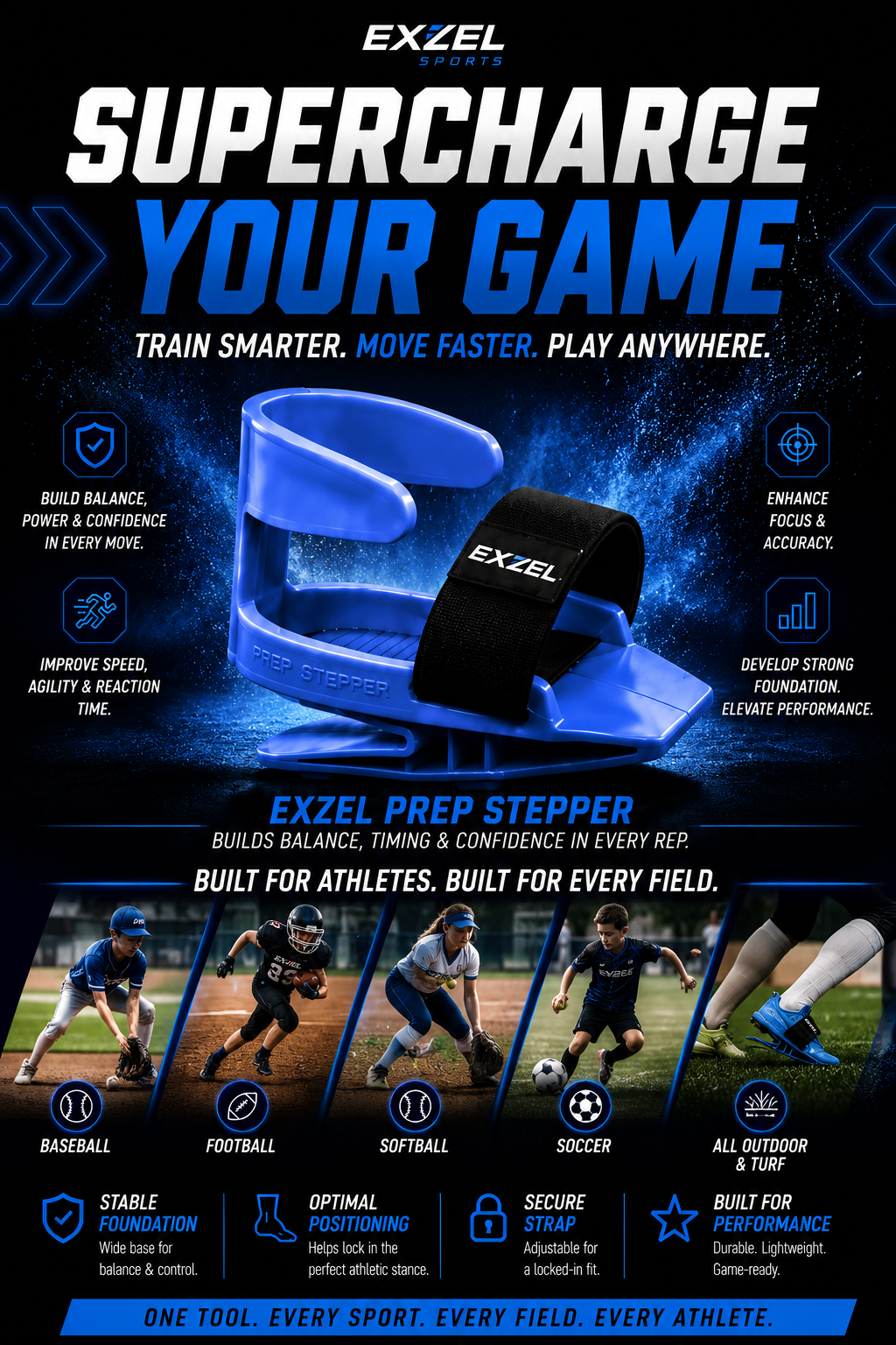 PREP STEPPER - Youth Footwork Trainer