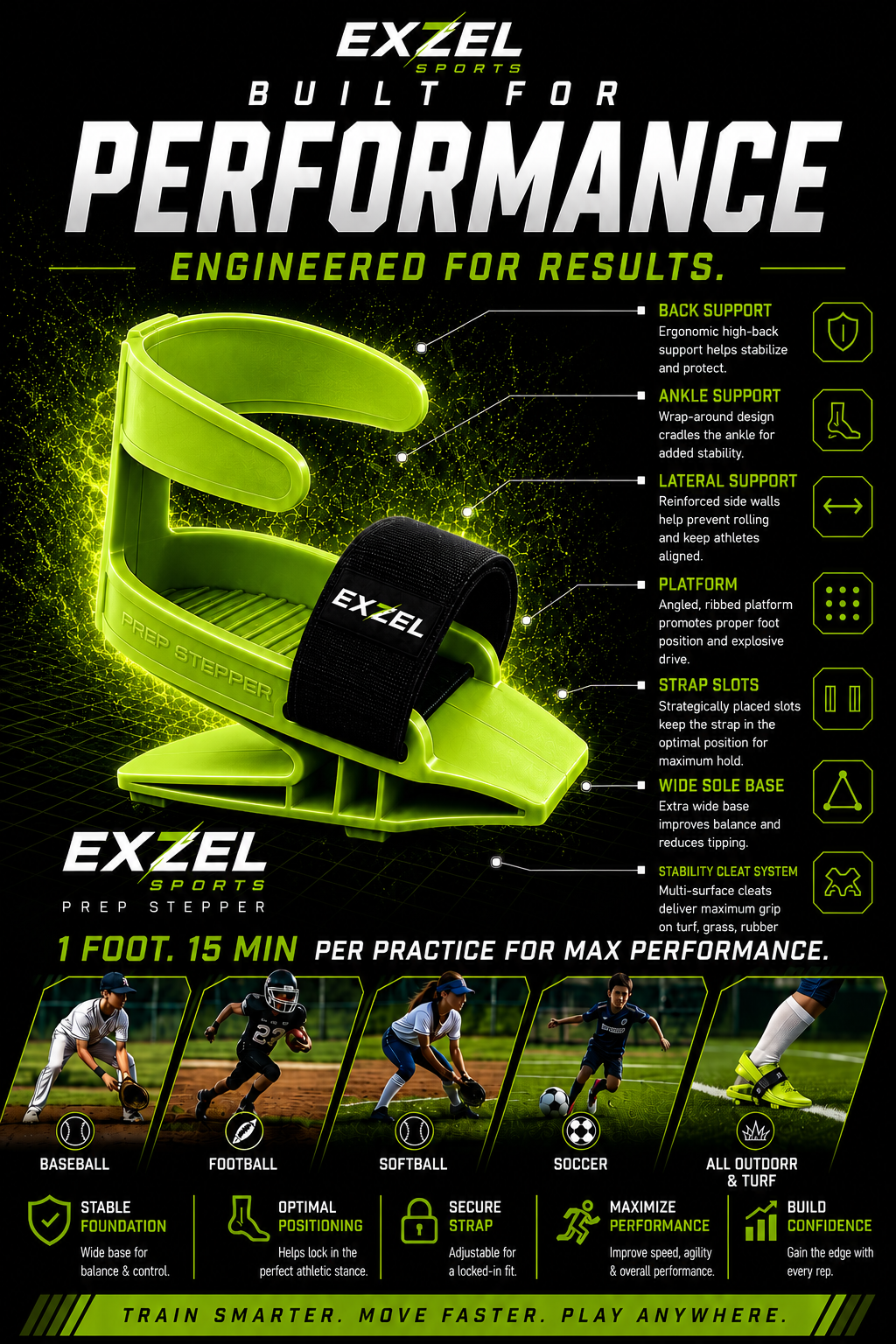 PREP STEPPER - Youth Footwork Trainer