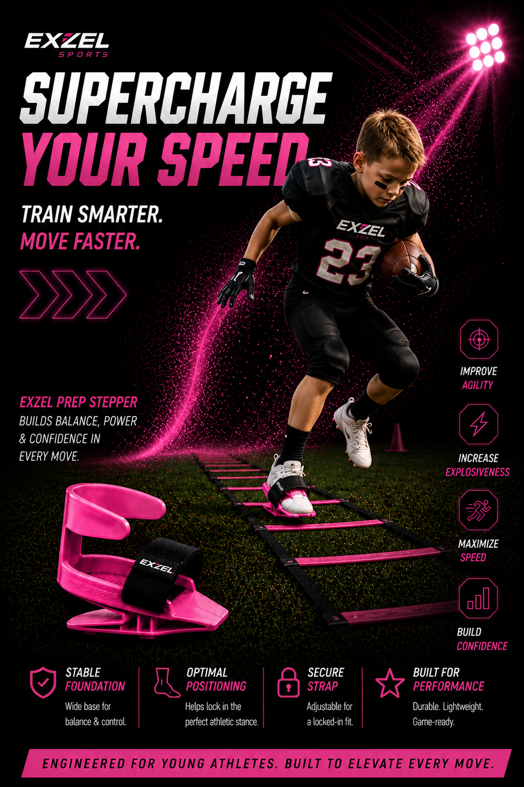 PREP STEPPER - Youth Footwork Trainer