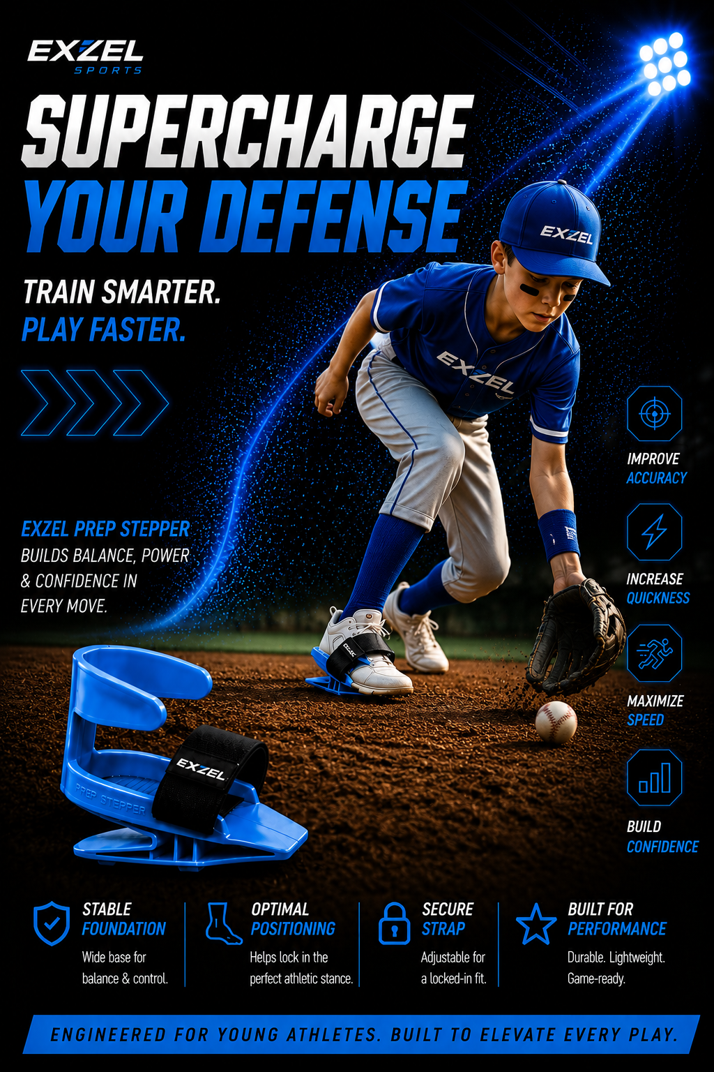 PREP STEPPER - Youth Footwork Trainer