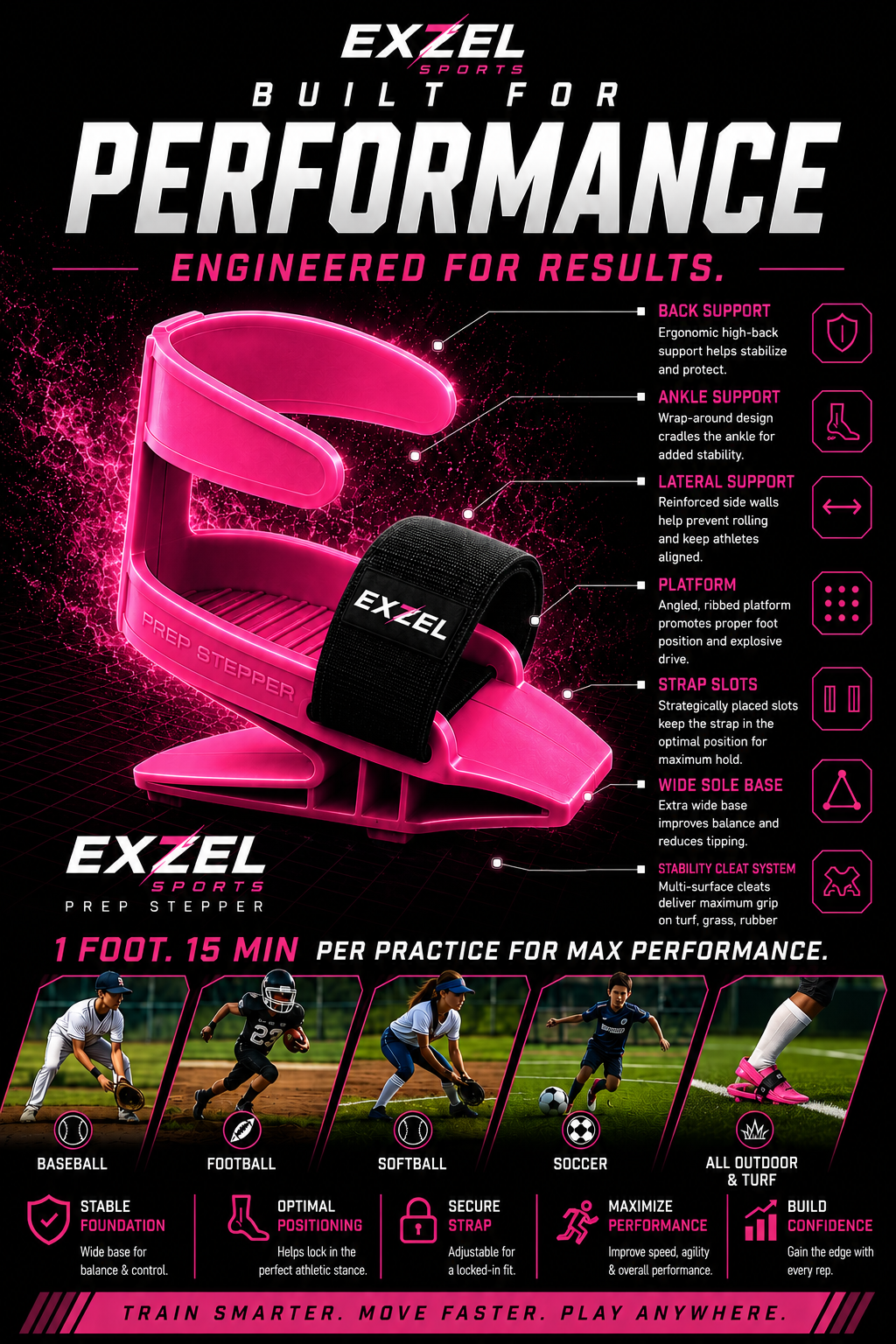 PREP STEPPER - Youth Footwork Trainer